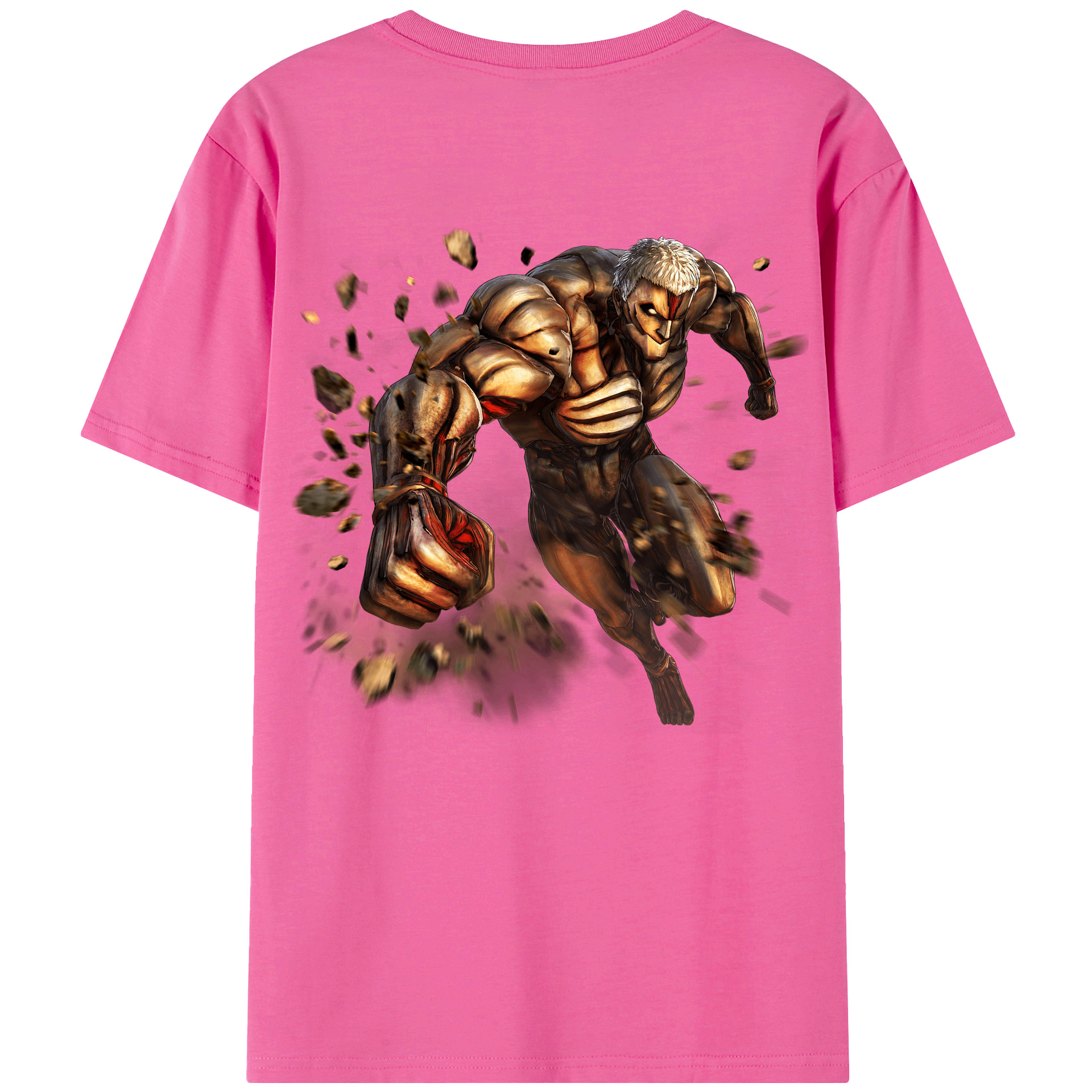 （画像用） 進撃の巨人 Attack on Titan レディース半袖Tシャツ(バックプリント)